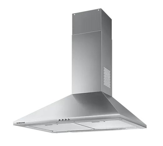 Аспиратор Samsung NK24M3050PS/U1, Wall-mount Suction Hood with 3-Speed extraction,  60cm, Energy Efficiency Class D, Number of Motors - 1, Noise Level - 70 dBA, Type of controls - Push button, Stainless Steel