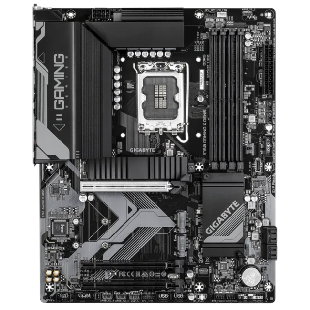 Дънна платка GIGABYTE B760 GAMING X GEN5, LGA1700, 4x DDR5, 3 x M.2, 4 x SATA 6Gb/s, HDMI, DP, mATX