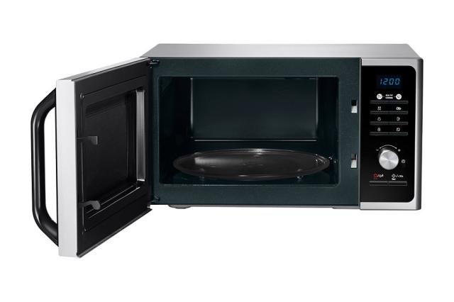 Микровълнова печка Samsung MS23F301TAS, Microwave, 23l, 800W, LED Display, Black/Silver