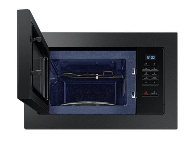 Микровълнова печка Samsung MG23A7013CB/OL, Built-in microwave grill, Ceramic Inside, 23l, 800 W, Blue LED Display, Black door, Black frame