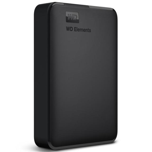 Външен диск Western Digital Elements 6TB, черен, външен, 2.5"(6.35cm), USB 3.2 Gen 1