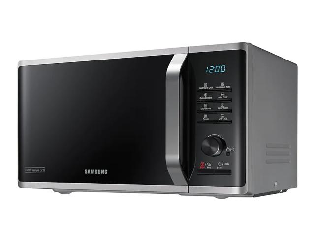 Микровълнова печка Samsung MG23K3575AS/OL, Microwave, 23l, Grill, 800W, LED Display, Silver