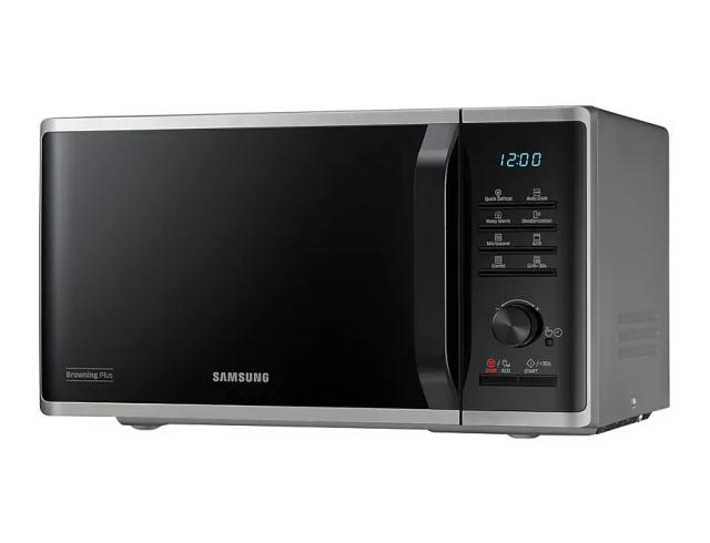 Микровълнова печка Samsung MG23K3515AS/OL, Microwave, 23l, Grill, 800W, LED Display, Silver
