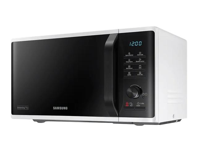 Микровълнова печка Samsung MG23K3515AW/OL, Microwave, 23l, Grill, 800W, LED Display, White