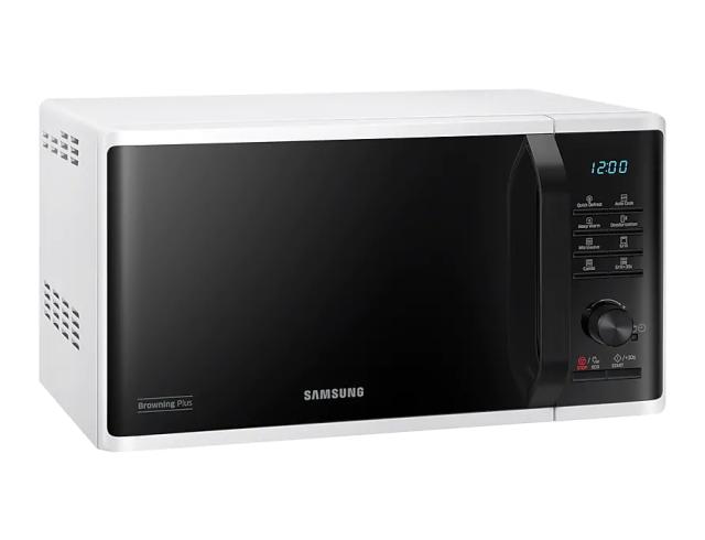 Микровълнова печка Samsung MG23K3515AW/OL, Microwave, 23l, Grill, 800W, LED Display, White