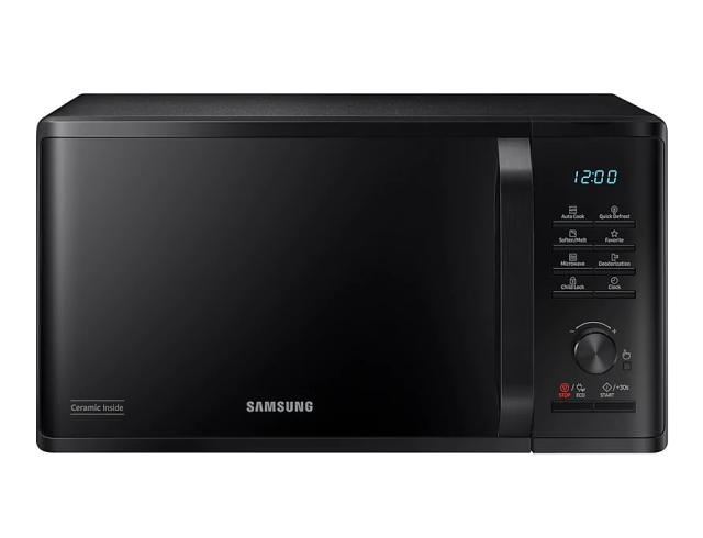 Микровълнова печка Samsung MS23K3515AK/OL, Microwave, 23l, 800W, LED Display, Black