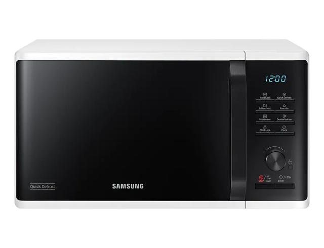 Микровълнова печка Samsung MS23K3515AW/OL, Microwave, 23l, 800W, LED Display, White