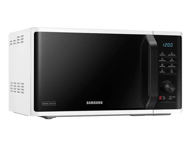 Микровълнова печка Samsung MS23K3515AW/OL, Microwave, 23l, 800W, LED Display, White
