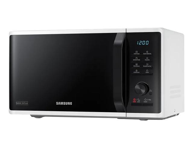 Микровълнова печка Samsung MS23K3515AW/OL, Microwave, 23l, 800W, LED Display, White