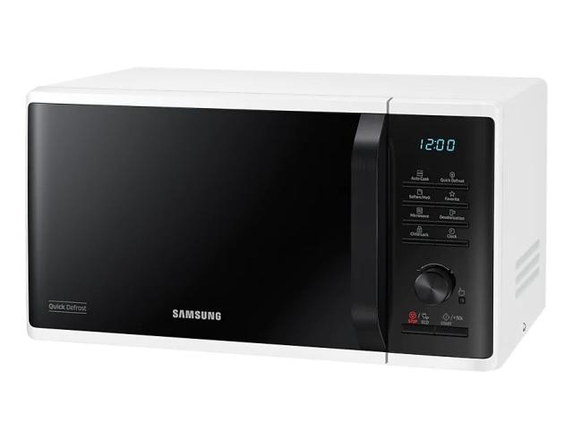 Микровълнова печка Samsung MS23K3515AW/OL, Microwave, 23l, 800W, LED Display, White