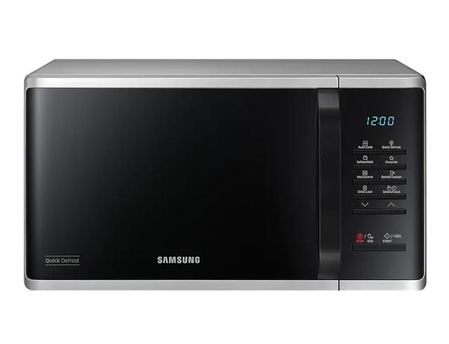 Микровълнова печка Samsung MS23K3513AS/OL, Microwave, 23l, 800W, LED Display, Silver