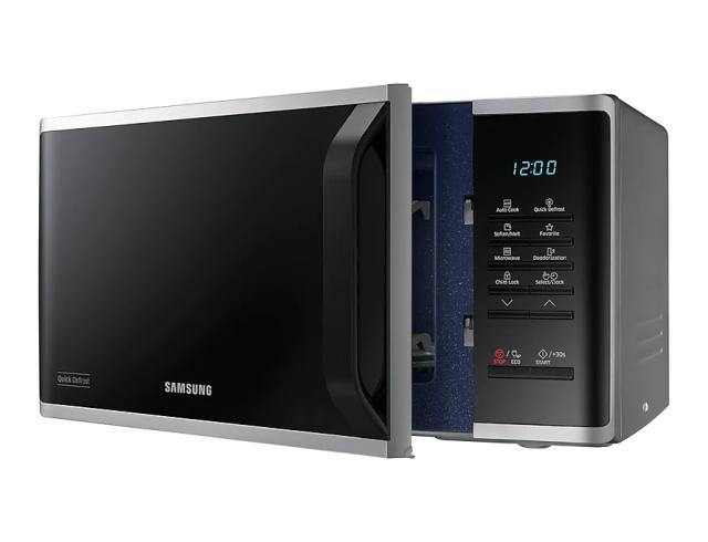 Микровълнова печка Samsung MS23K3513AS/OL, Microwave, 23l, 800W, LED Display, Silver