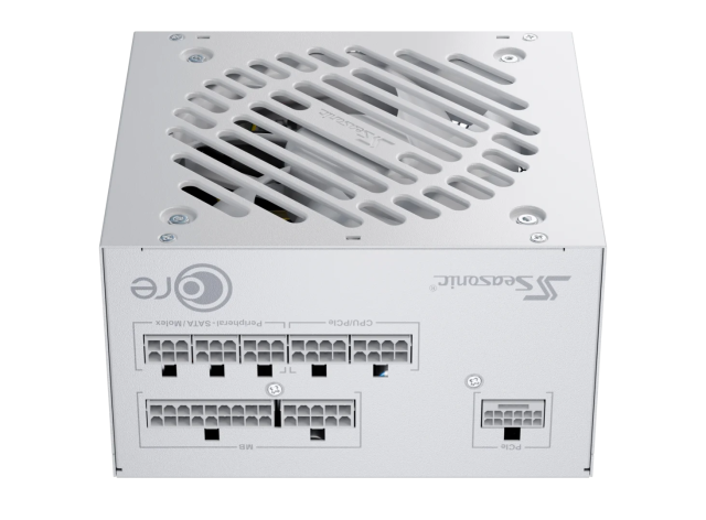 Захранване SEASONIC CORE GX-650 WHITE, 80 PLUS Gold, Fully Modular