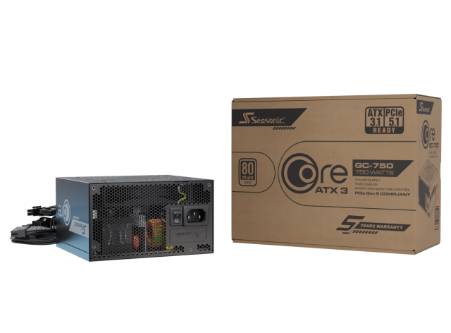 Захранване SEASONIC CORE  GC-750, 80 PLUS GOLD