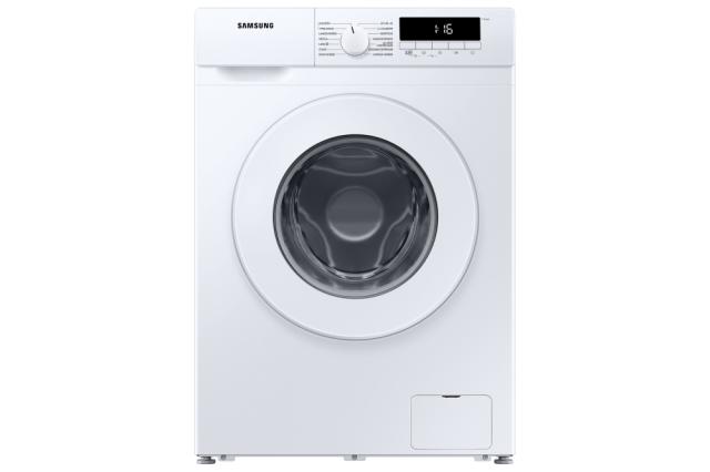 Пералня Samsung WW80T301MWW/LE, Washing machine 8 kg, 1200 rpm, Slim, Energy Efficiency F, Spin Efficiency B, white, white door
