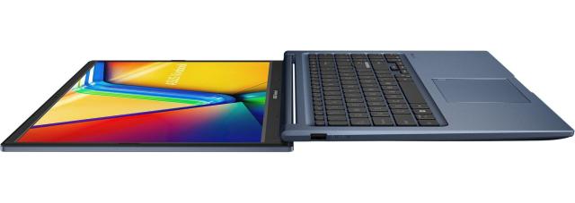 Лаптоп ASUS Vivobook 15 X1504VA-BQ2626, Intel Core i3-1315U 6C (0.9 / 4.50 GHz, 10MB Cache), 15.6'' (39.62 cm) FHD IPS, Intel Iris Xe Graphics , 16GB DDR4, 512 GB M.2 NVMe SSD, Free DOS