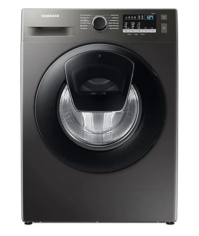 Пералня Samsung WW80T4540AX/LE, Washing Machine, 8 kg, 1400 rpm,  Energy Efficiency D, Add Wash,  Hygiene Steam, Spin Efficiency A, WiFi, Stainless steel, Black door