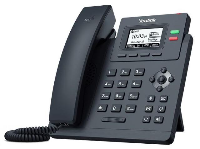 IP телефон Yealink SIP-T31P, 2.3'' (5.84см) Display