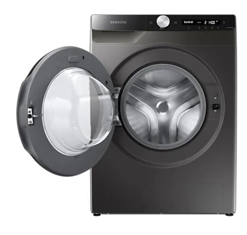 Пералня Samsung WW80T534DAX/S7,  Washing Machine, 8 kg, 1400 rpm,  Energy Efficiency B, AI Control, Eco Bubble, Bubble Soak, Hygiene Steam, Spin Efficiency B, WiFi , Smart Things,  Stainless steel, Black door