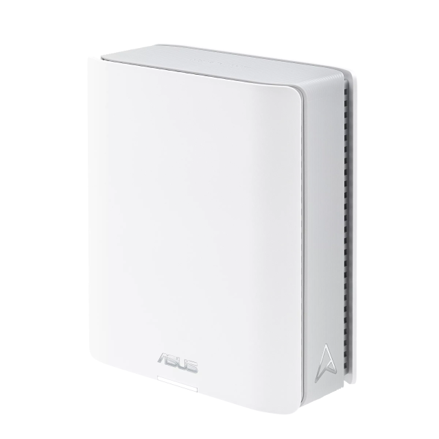 Мрежови комплект ASUS ZenWiFi BT8 (W-3-PK) WHITE, WiFi7 (802.11be) Smart AiMesh Extendable Router, 6 GHz WiFi, 2.4 / 5 / 6 GHz, 688+4323+8643 Mbps, 1x WAN, 3x LAN, 1x USB