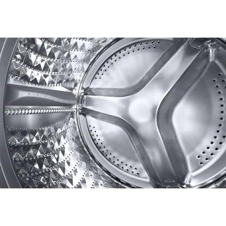 Пералня Samsung WW70T552DAW/S7, Washing Machine, 7kg, 1200 rpm,  Energy Efficiency B, Add Wash,  AI Control, Eco Bubble, Hygiene Steam, Spin Efficiency B, WiFi, White, Black door