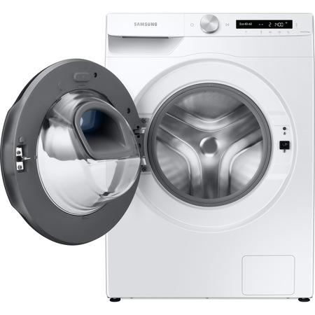 Пералня Samsung WW70T552DAW/S7, Washing Machine, 7kg, 1200 rpm,  Energy Efficiency B, Add Wash,  AI Control, Eco Bubble, Hygiene Steam, Spin Efficiency B, WiFi, White, Black door