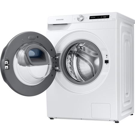Пералня Samsung WW70T552DAW/S7, Washing Machine, 7kg, 1200 rpm,  Energy Efficiency B, Add Wash,  AI Control, Eco Bubble, Hygiene Steam, Spin Efficiency B, WiFi, White, Black door