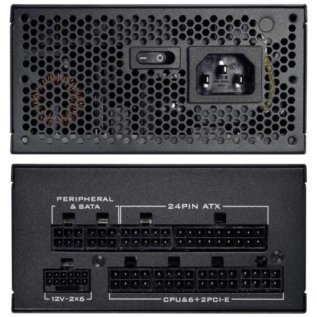 Захранване Lian Li SP750G V2 Black, 750W, Active PFC, PCIe 5.1/ATX 3.1, 80 PLUS Gold, Fully Modular