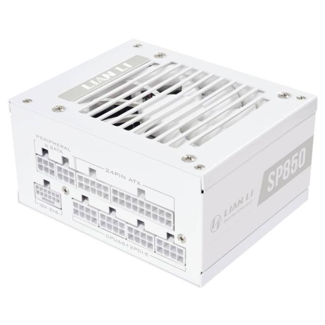 Захранване Lian Li SP850 V2 White, 850W, Active PFC, PCIe 5.1/ATX 3.1, 80 PLUS Gold, Fully Modular