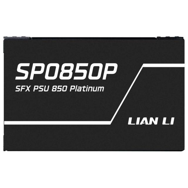Захранване Lian Li SP850 Black, 850W, Active PFC, PCIe 5.1/ATX 3.1, 80 PLUS Platinum, Fully Modular