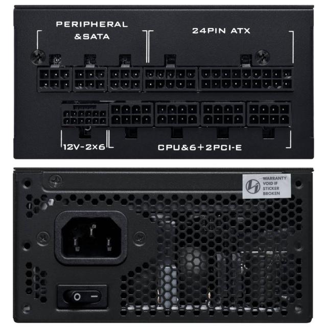 Захранване Lian Li SP1000P Black, 1000W, Active PFC, PCIe 5.1/ATX 3.1, 80 PLUS Platinum, Fully Modular