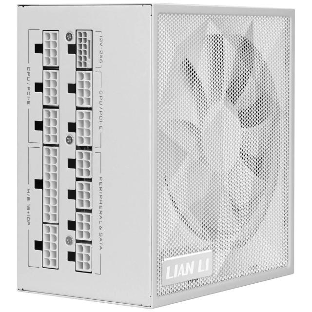 Захранване Lian Li SX1200P White, 1200W, Active PFC, PCIe 5.1/ATX 3.1, 80 PLUS Platinum, Fully Modular