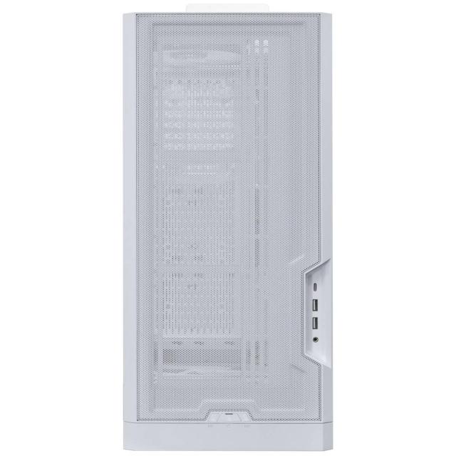 Кутия Lian Li LANCOOL 217 INF RGB White, Mid-Tower, Tempered Glass, 2 x USB 3.0, 1 x USB 3.2 Type-C, ATX Micro / ATX / Extended / ATX Mini ITX