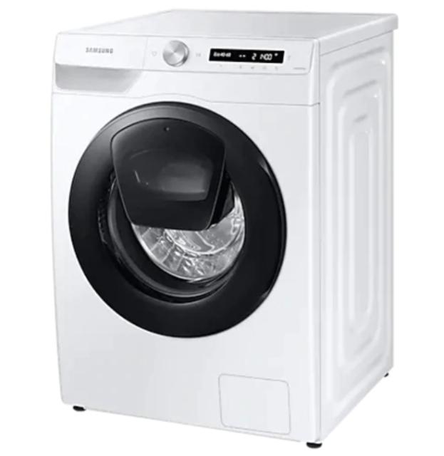 Пералня Samsung WW90T554DAW/S7,  Washing Machine, 9kg, 1400 rpm, Energy Efficiency A, Add Wash, Eco Bubble, Steam Hygiene, Drum Clean, AI Control, Spin Efficiency B, White