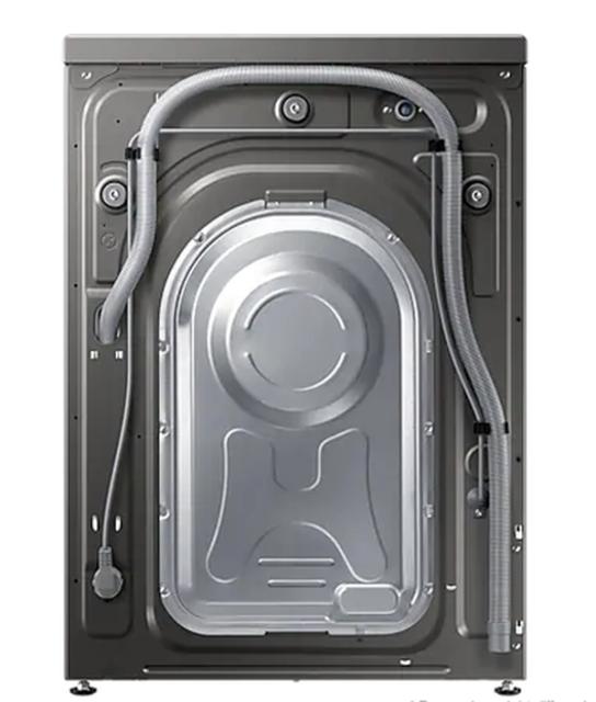 Пералня Samsung WW90T554DAX/S7,  Washing Machine, 9kg, 1400 rpm,  Energy Efficiency A, Add Wash, Eco Bubble, Steam Hygiene, Drum Clean, AI Control, Spin Efficiency B, Stainless steel, Black door