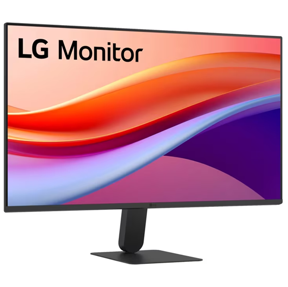 Монитор LG 27U41YA-B, 27" (68.58 cm) IPS Display, 120Hz, Full HD, 5ms, 220cd/m2, HDMI, VGA