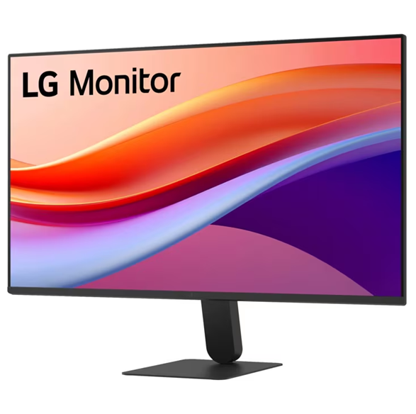 Монитор LG 27U41YA-B, 27" (68.58 cm) IPS Display, 120Hz, Full HD, 5ms, 220cd/m2, HDMI, VGA