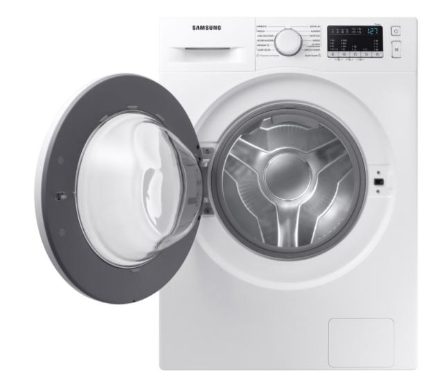 Пералня със сушилня Samsung WD80T4046EE/LE, Washing Machine/Dryer, 8/5kg, 1400rpm, Energy Efficiency C/E, Spin Efficiency B, LED Display, Eco Bubble, Bubble Soak, Air Wash, Hygiene Steam, White, White door