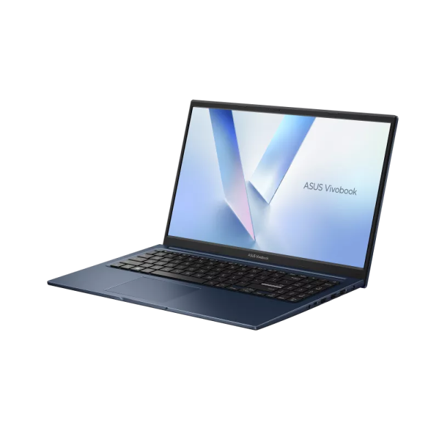 Лаптоп ASUS Vivobook 15 X1504VA-BQ2981, Intel Core 5 120U 10C (0.9/5.0GHz, 12MB Cache), 15.6'' (39.62 cm) FHD IPS, Intel Iris Xe Graphics, 16GB DDR4, 1TB M.2 NVMe SSD, Free DOS  