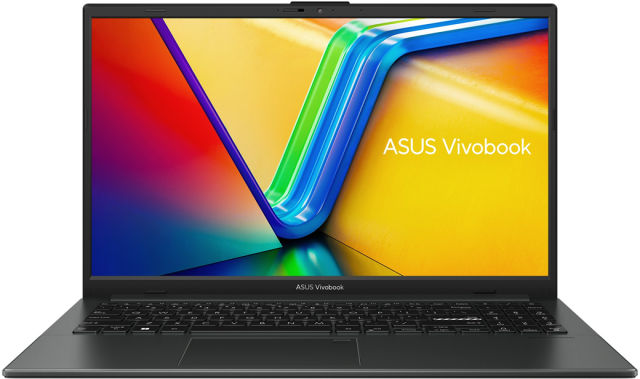 Лаптоп ASUS Vivobook Go 15 E1504FA-BQ2339, AMD Ryzen 3 7320U 4C (2.4 / 4.1 GHz, 4MB Cache), 15.6'' (39.62 cm) FHD IPS LED,  8GB LPDDR5, 512GB M.2 NVMe SSD, Free DOS