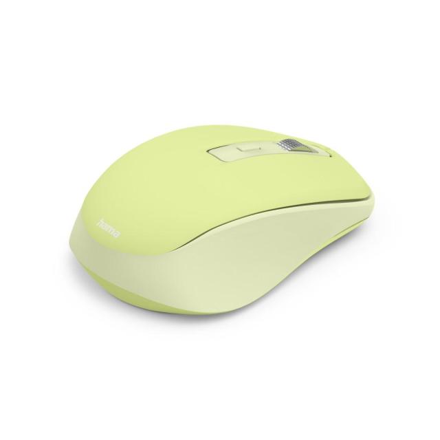 Мишка HAMA WM-450, Bluetooth/Wireless, оптична (800-1600dpi), 7 бутонна, Зелен 