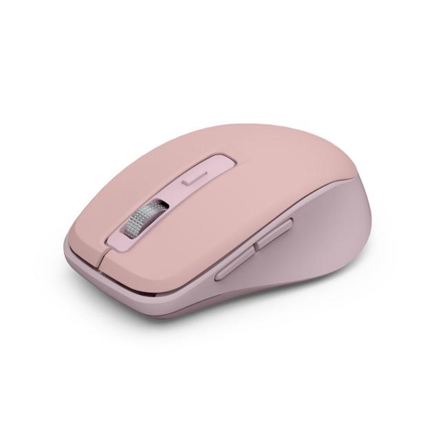 Мишка HAMA WM-450, Bluetooth/Wireless, оптична (800-1600dpi), 7 бутонна, розова