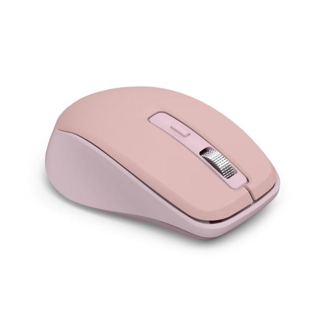 Мишка HAMA WM-450, Bluetooth/Wireless, оптична (800-1600dpi), 7 бутонна, розова