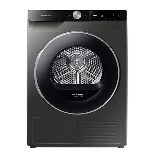 Сушилня Samsung DV90T6240LX/S7E, Tumble Dryer with OptimalDry system, 9 kg,  A+++, Wrinkle Prevent, 2-in-1 filtration system, Air Wash, Quick Dry 35 ', AI Control, Smart Things, WiFi, Silver