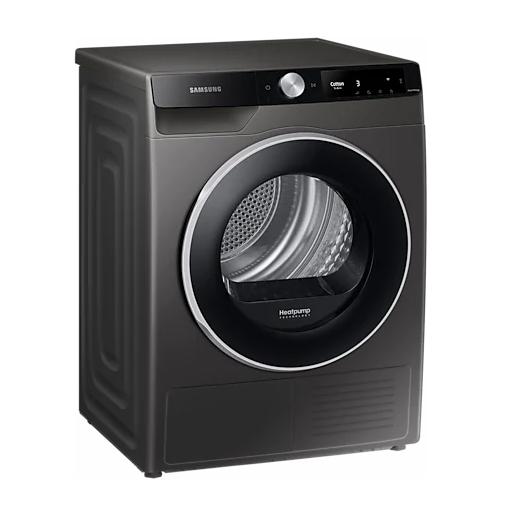 Сушилня Samsung DV90T6240LX/S7E, Tumble Dryer with OptimalDry system, 9 kg,  A+++, Wrinkle Prevent, 2-in-1 filtration system, Air Wash, Quick Dry 35 ', AI Control, Smart Things, WiFi, Silver