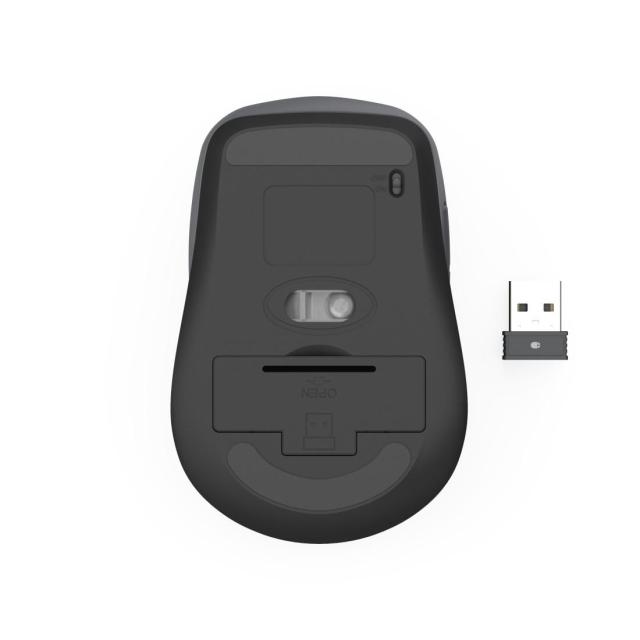 Мишка HAMA WM-450, Bluetooth/Wireless, оптична (800-1600dpi), 7 бутонна, черна