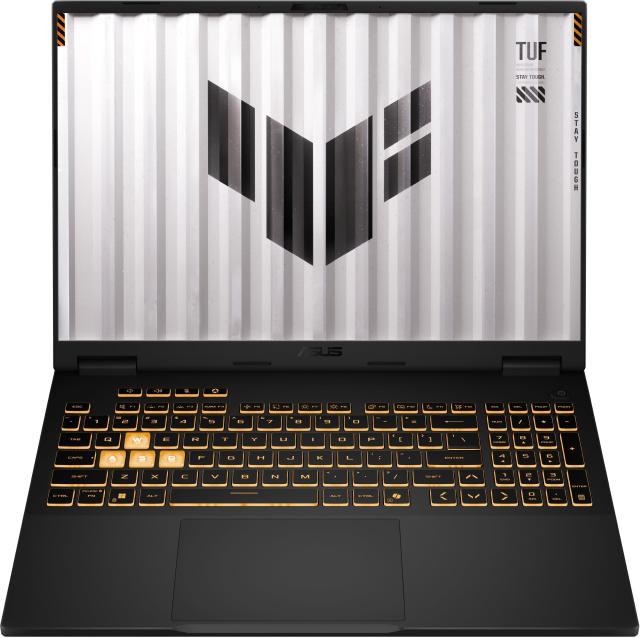 Лаптоп ASUS TUF Gaming F16 2025 FX608JPR-QT026, Intel Core i7-14650HX 16C (1.60 / 5.20 GHz, 30MB Cache), 16.0" (40.64 cm) WQXGA IPS Display, NVIDIA GeForce RTX 5070 8GB GDDR7 DLSS 4, 16GB DDR5, 1TB M.2 NVMe SSD, Free DOS