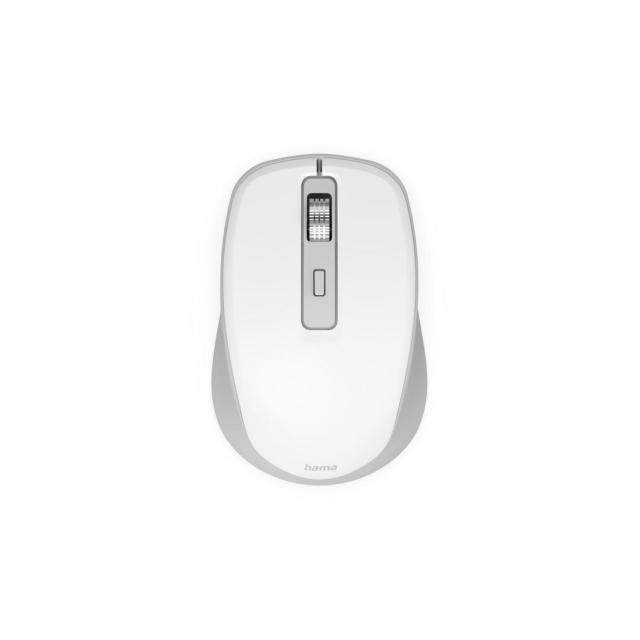 Мишка HAMA WM-450, Bluetooth/Wireless, оптична (800-1600dpi), 7 бутонна, Бяла