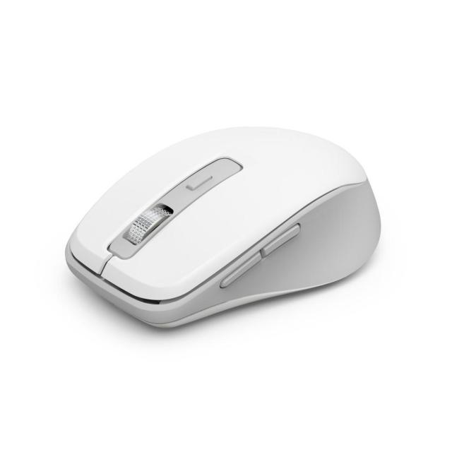 Мишка HAMA WM-450, Bluetooth/Wireless, оптична (800-1600dpi), 7 бутонна, Бяла