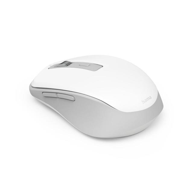 Мишка HAMA WM-450, Bluetooth/Wireless, оптична (800-1600dpi), 7 бутонна, Бяла